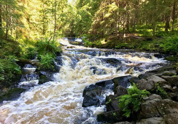 Водопады Карелии. Где на карте, фото, описание